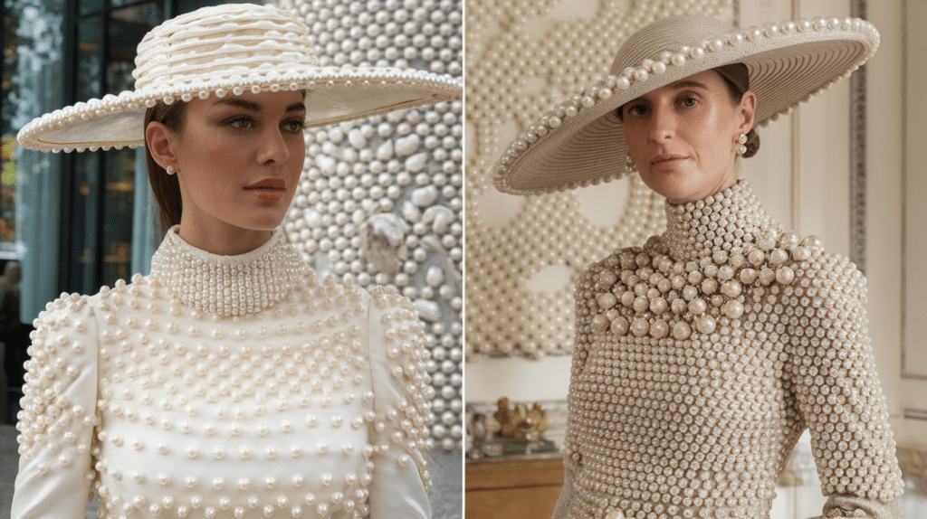 Pearl-Embellished Collars