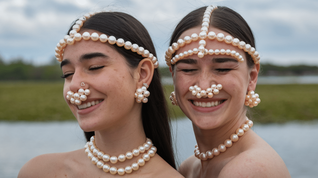 Chunky Pearl Rings