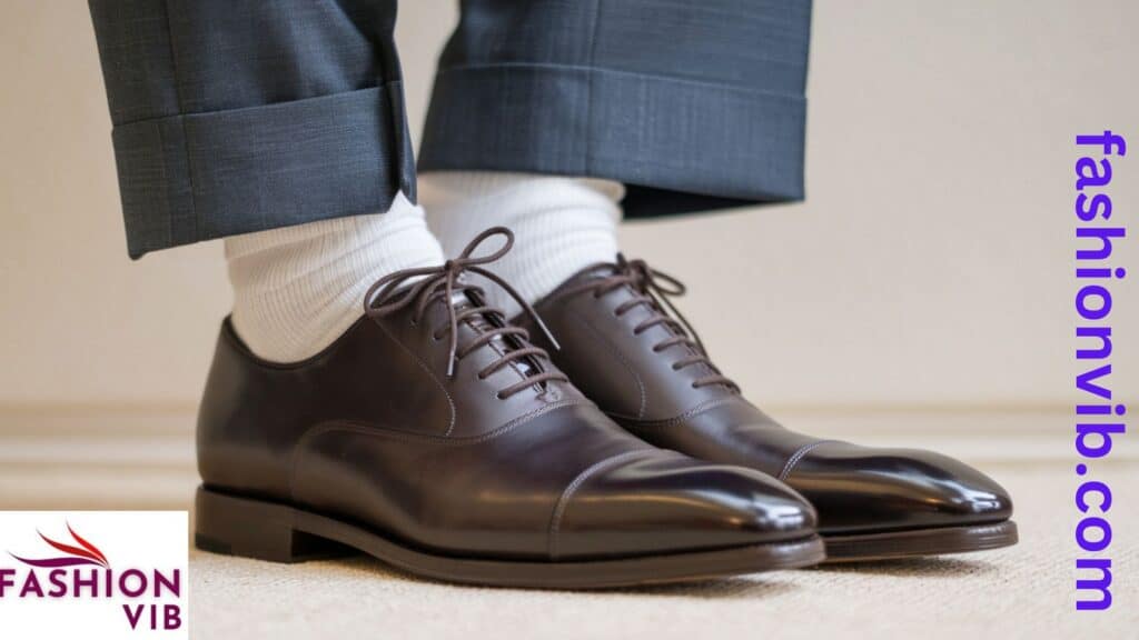 The Versatile Classic: Cap-toe Dress Shoes