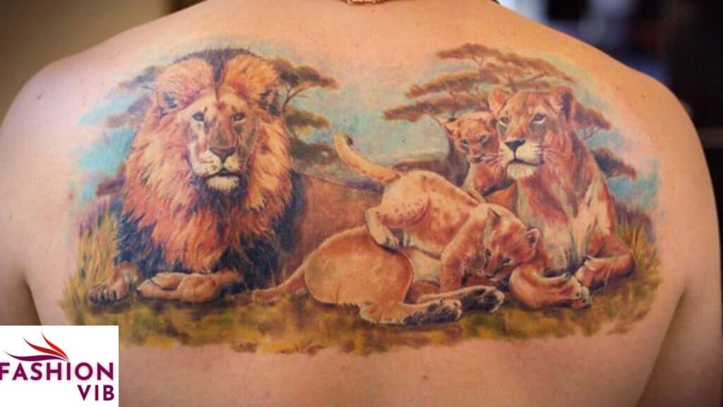 Realistic Lion Tattoos