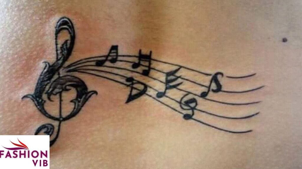 music tattoos for guys Treble Clef & Music Notes Tattoos