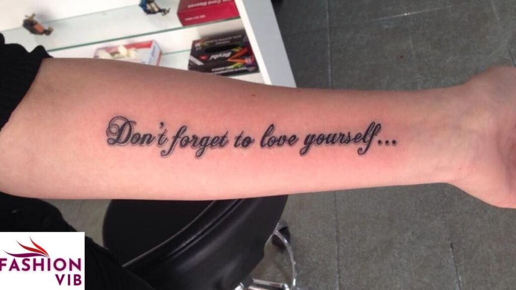 music tattoos for guys Lyrics Tattoos