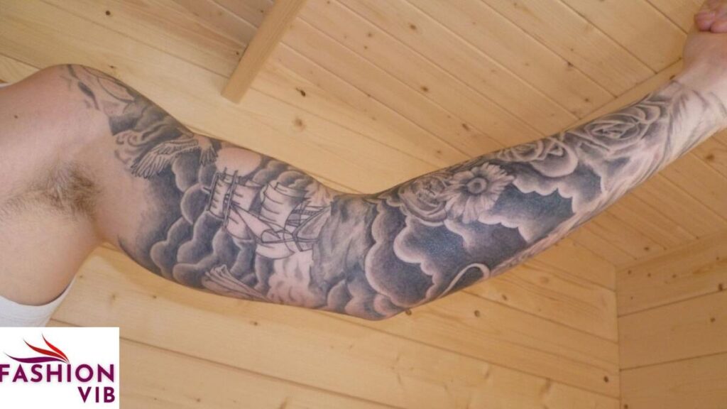 Realistic Storm Cloud Tattoos