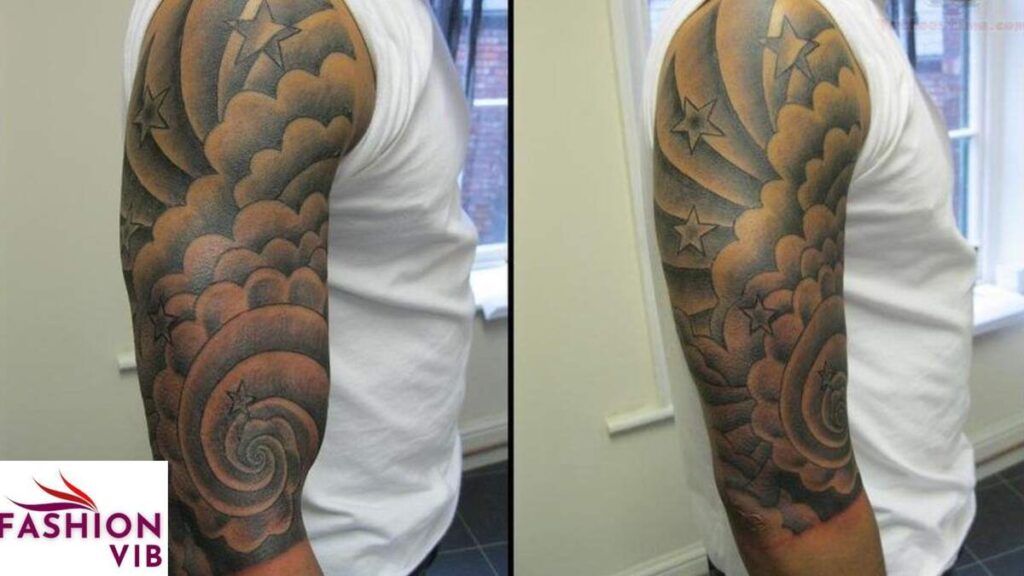 Japanese-Inspired Cloud Tattoos