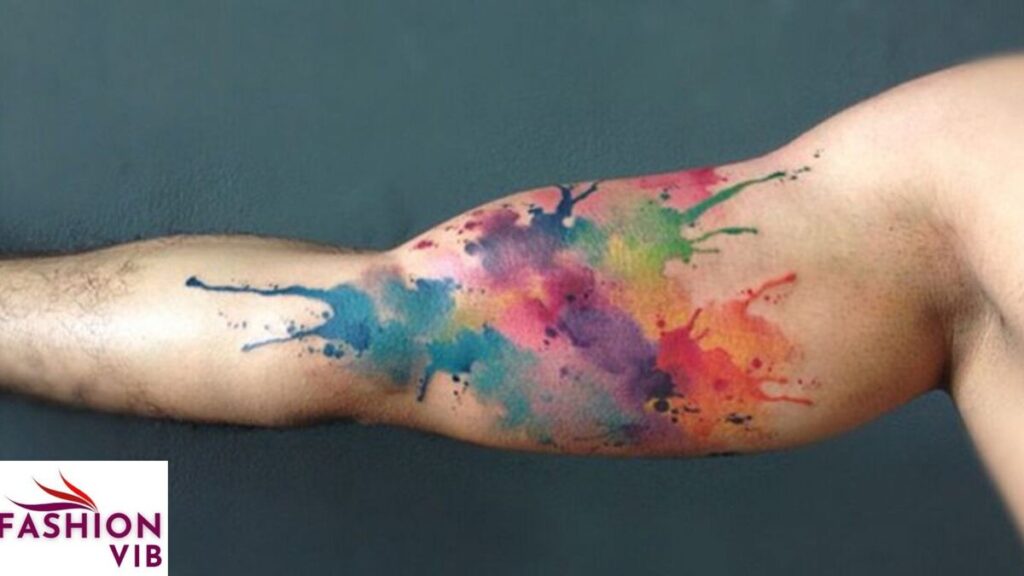 Watercolor Cloud Tattoos