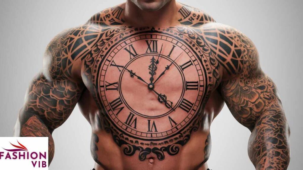 Roman Numeral Clock Tattoo