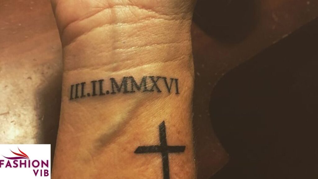 Roman Numeral Wrist Tattoos