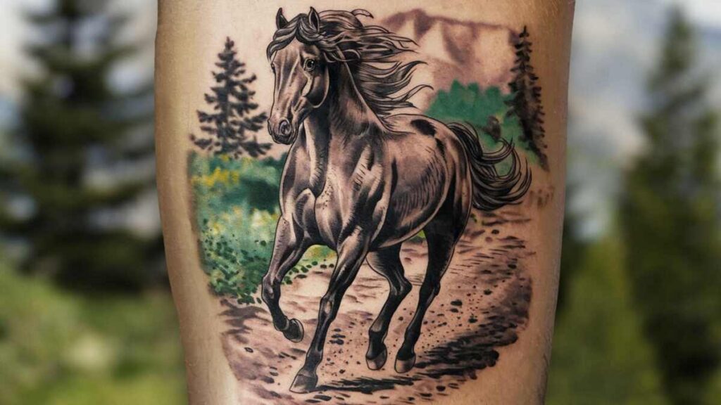 Horse Tattoos: Icon of Strength and Freedom
