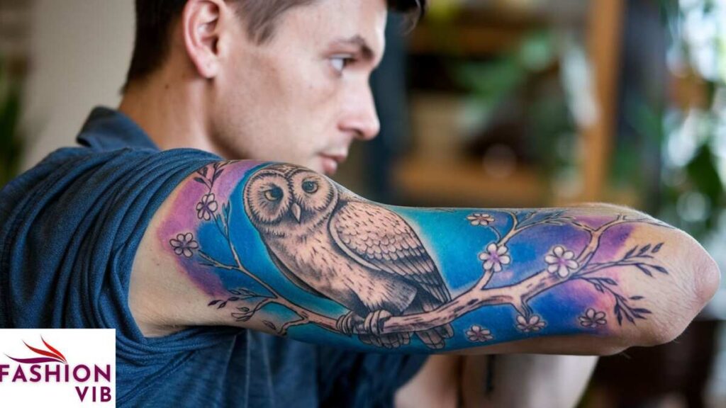 owl tattoos for men Healing and Aftercare