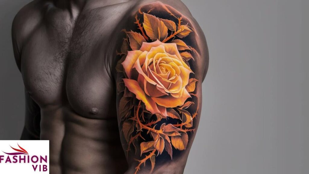 Yellow Rose Tattoo