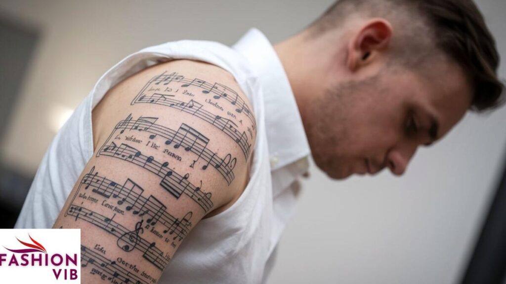 Sheet Music Tattoo