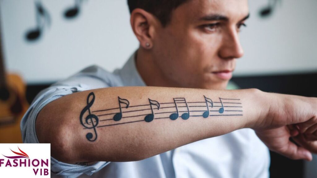 Music Staff Tattoo