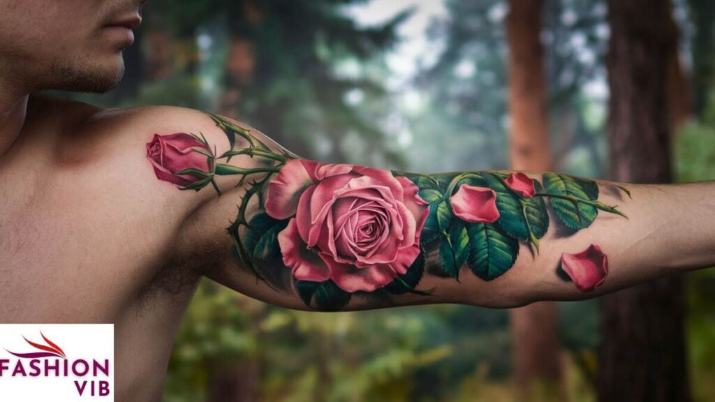 Realistic and Hyper-Realistic Rose Tattoos