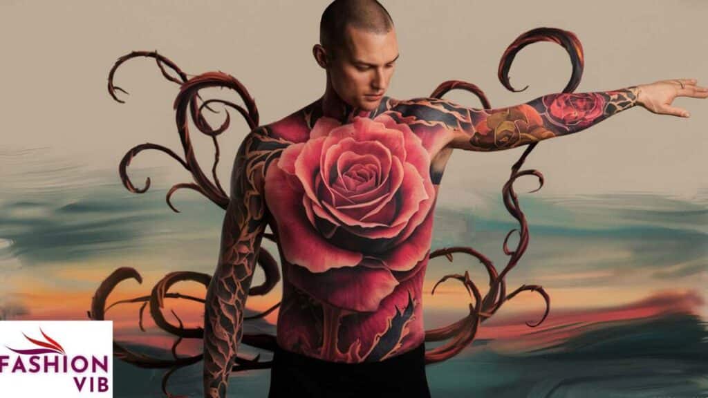 Large-Scale and Full-Sleeve Rose Tattoos