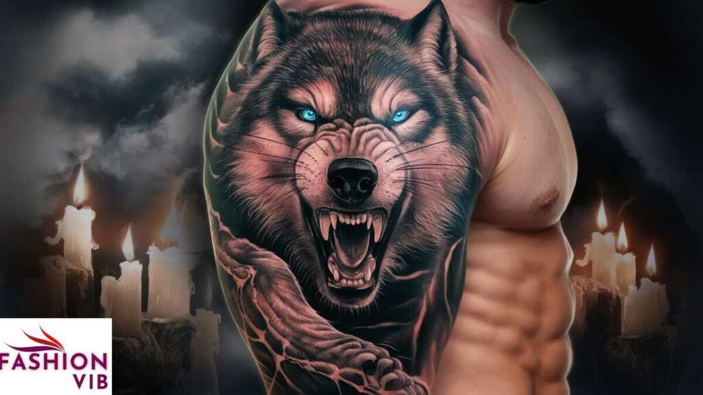 Howling Wolf Tattoo