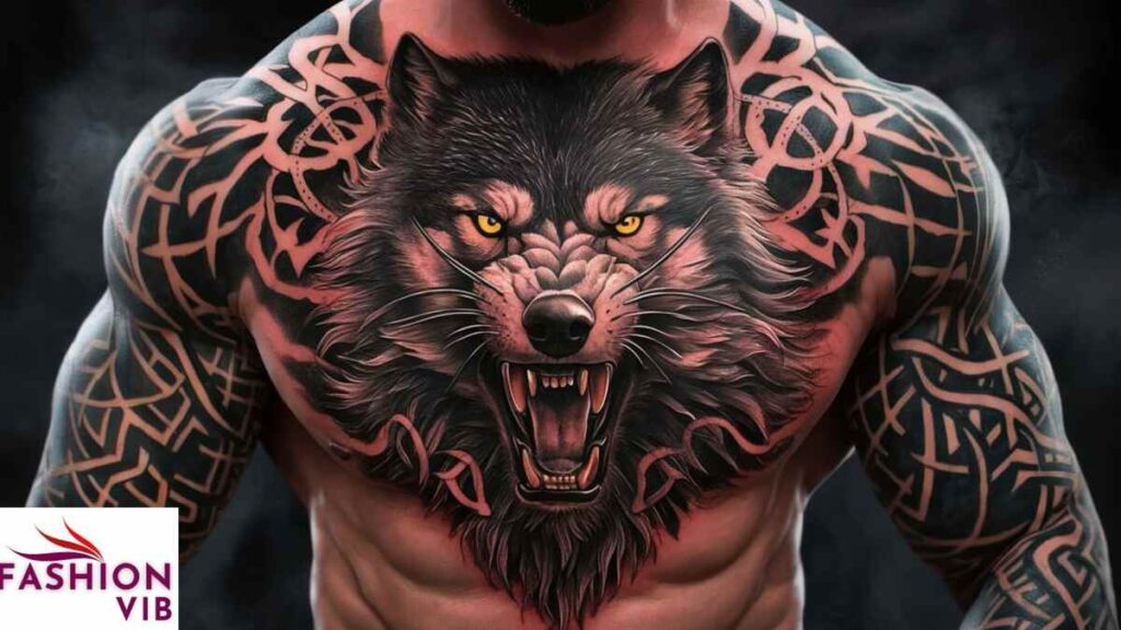  Viking Wolf Tattoo