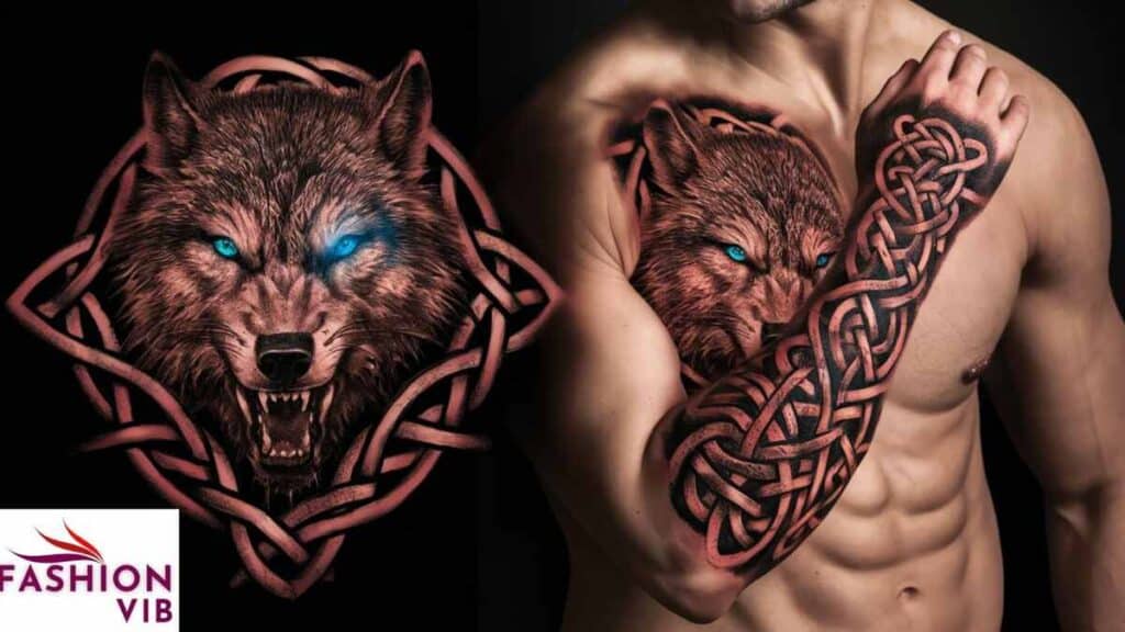 Celtic Wolf Tattoo