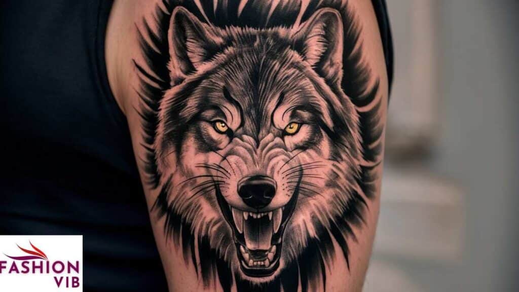 Wolf Head Tattoo