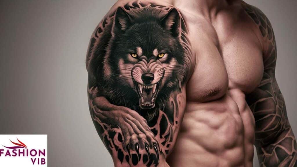 Black Wolf Tattoo