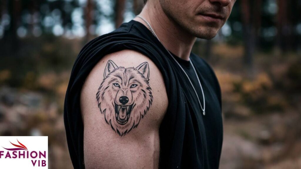  Simple Wolf Tattoo