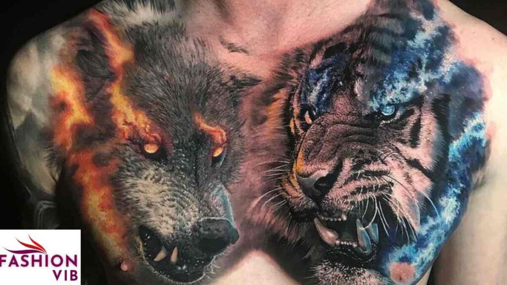  Angry Wolf Tattoo