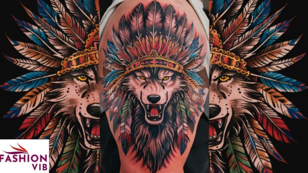 Wolf Headdress Tattoo