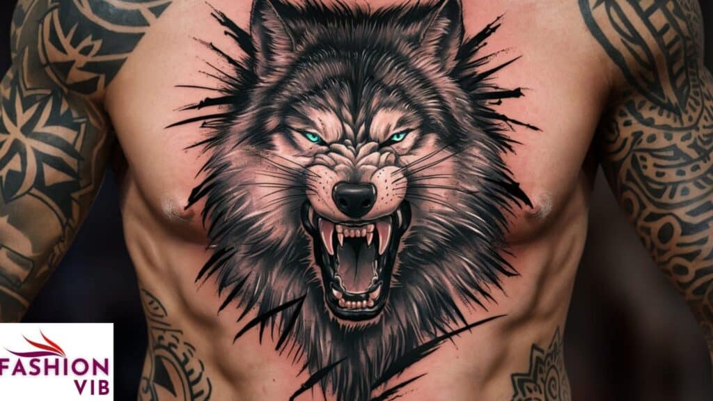 Wolf Scratch Tattoo