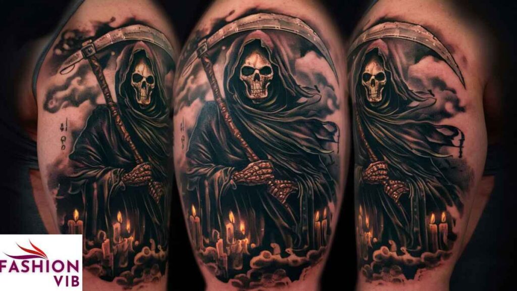 grim reaper tattoo Dark Gothic Grim Reaper