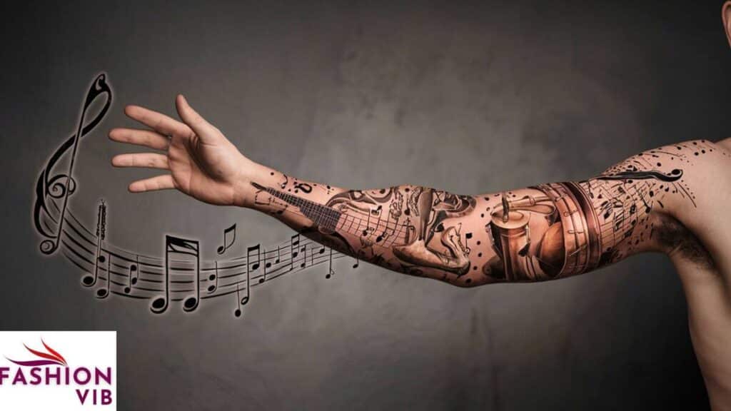 Unique Music Tattoo