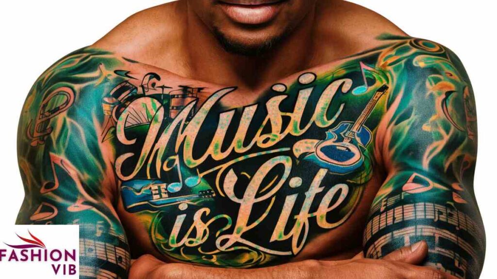 Music is Life Tattoo