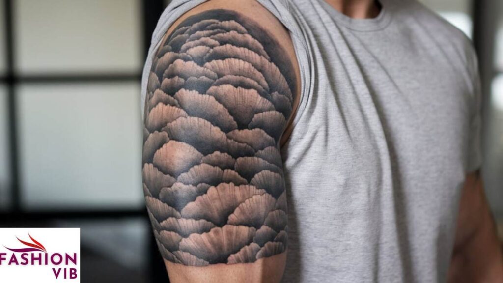 Layered Cloud Tattoos