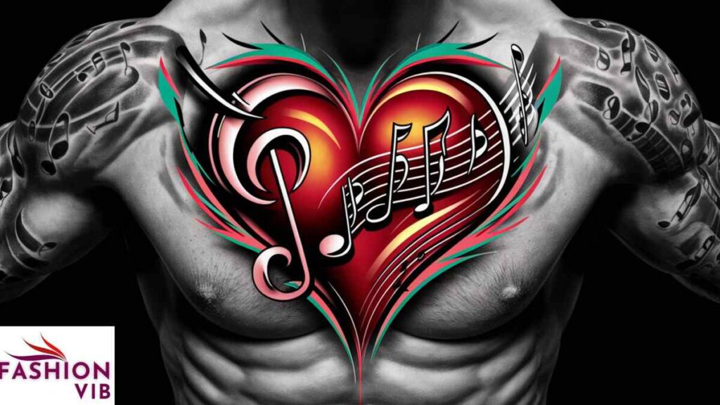 Music Heart Tattoo