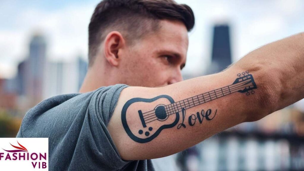 A Music Sign Tattoo