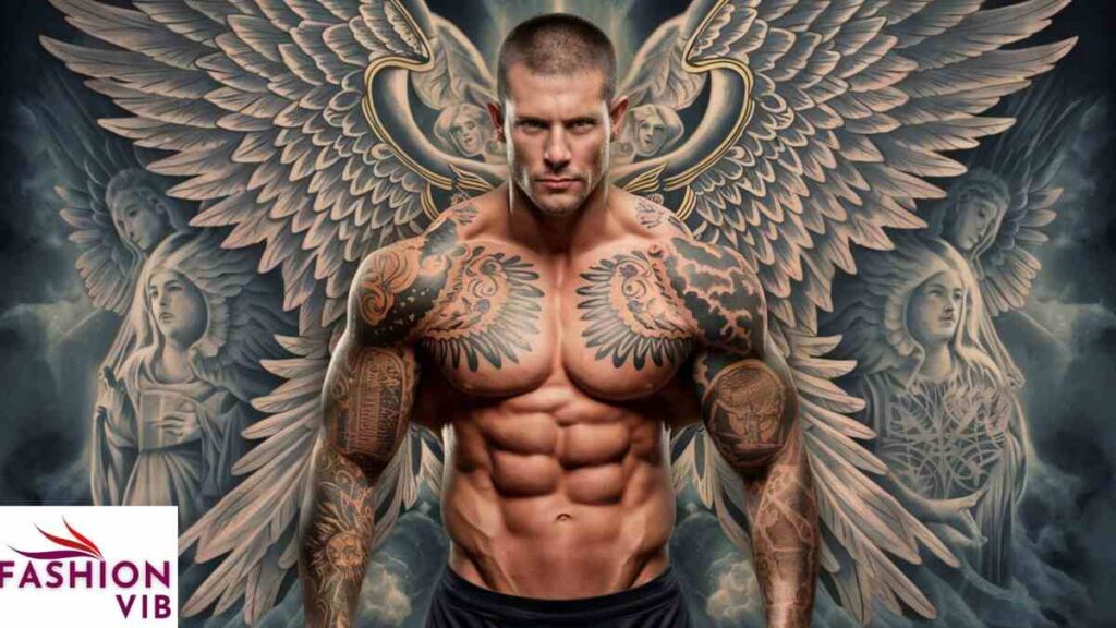 male religious tattoos Popular Angel Tattoo Styles