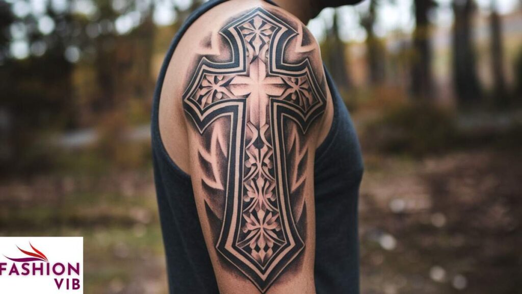 male religious tattoos Cross Tattoos