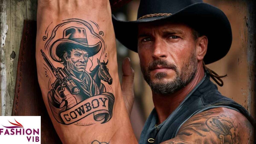 Classic Cowboy Tattoo