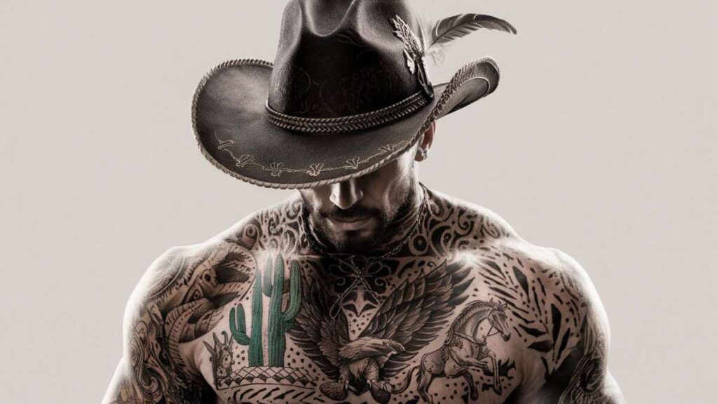 Cowboy Hat Tattoo