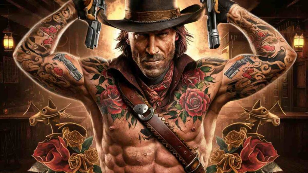 Outlaw Cowboy Tattoo